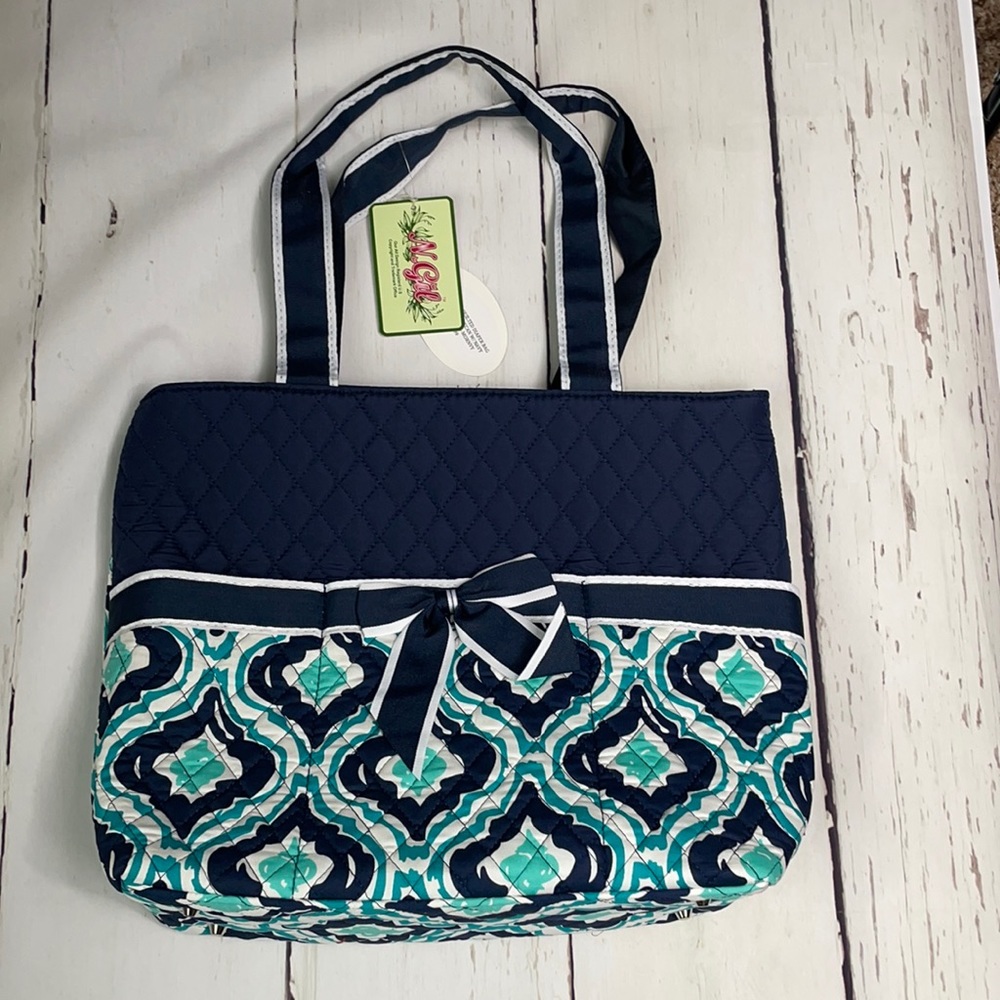 N.Gil Quilted Diaper Bag